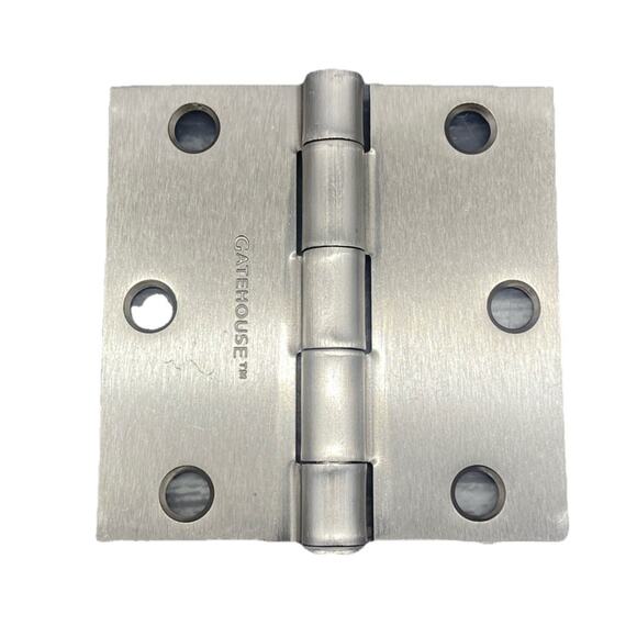 Gatehouse 3” OilRubbed Bronze Door Hinges W/ Hardware Lot Of 6 {55} - Picture 1 of 9